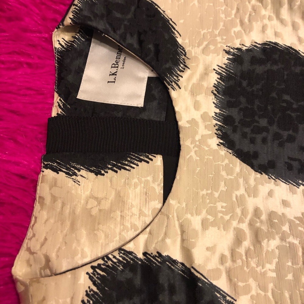 Lk Bennett Ceylán spotted jaguar dress - Picture 8 of 10